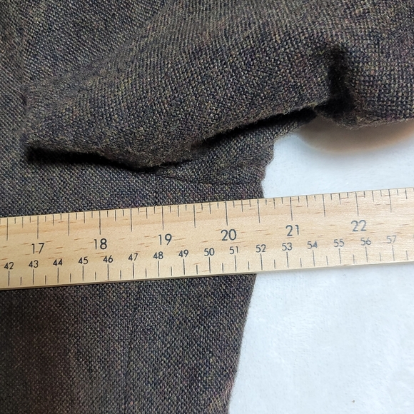 House of Cavani Mens Sport Jacket Brown Slim Fit Wool Blend 40R Single vented - Picture 5 of 11